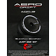 Aero Drift Perf. Wheel Cover for DE Wheel / Flat / Black Face