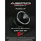 Aero Drift Perf. Wheel Cover for DE Wheel / Sloped / Black Face
