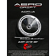 Aero Drift Perf. Wheel Cover for DE Wheel / Sloped / Transparent / White Lip
