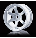 MST TE37 High Traction Wheel (2pcs) / Color: White