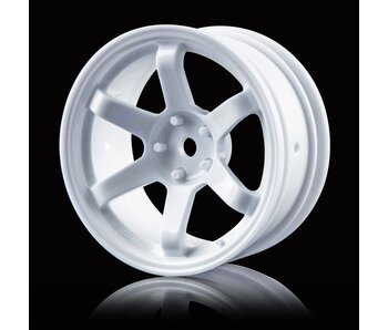 MST TE37 High Traction Wheel (2) / White
