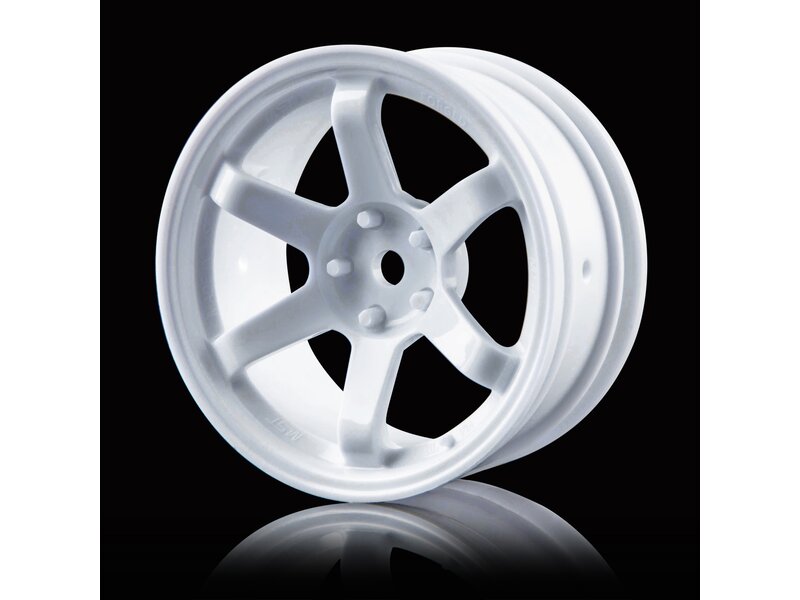 MST TE37 High Traction Wheel (2pcs) / Color: White