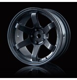 MST TE37 High Traction Wheel (2pcs) / Color: Gunmetal Grey