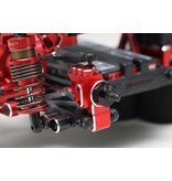 Yokomo RD-415ARR - Aluminium Rear Hub Carrier / Red
