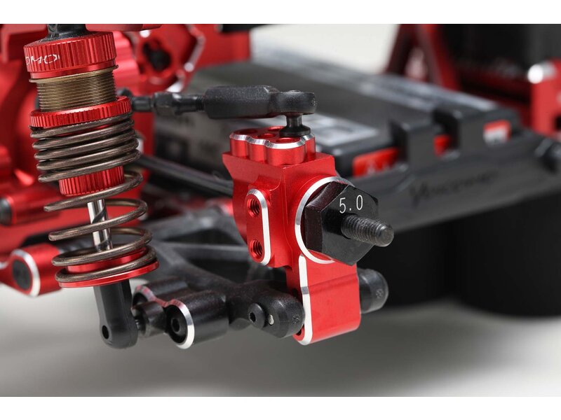 Yokomo RD-415ARR - Aluminium Rear Hub Carrier / Red