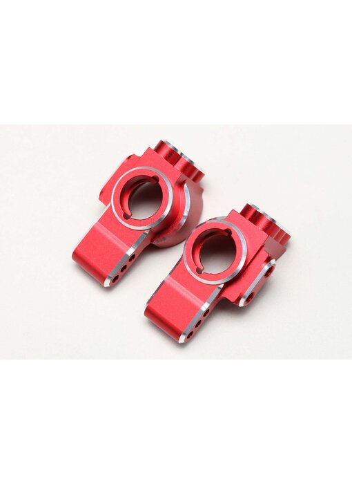 Yokomo Aluminium Rear Hub Carrier / Red