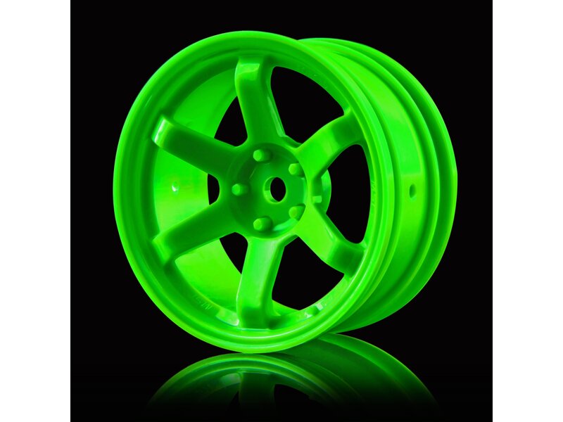 MST TE37 High Traction Wheel (2pcs) / Color: Green