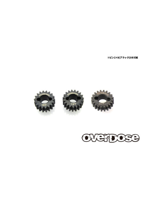 Overdose Counter Gear Set (18T,19T,20T) for OD3929