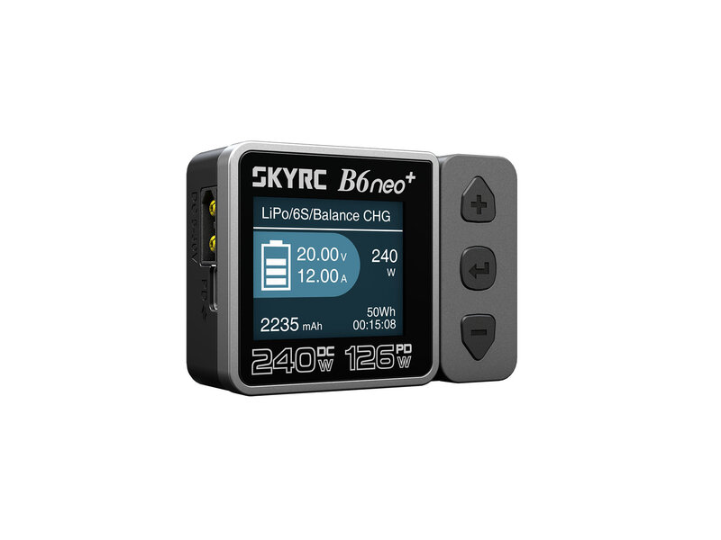 SkyRC B6neo+ LiPo Charger Grey 1-6s 10A 126W PD/DC