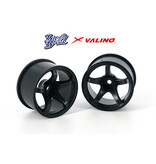 Overdose R-SPEC Valino N560 Wheel 30mm / Color: Black / Offset: 9mm (2pcs)