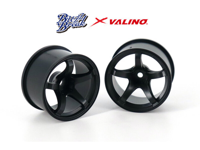 Overdose R-SPEC Valino N560 Wheel 30mm / Color: Black / Offset: 9mm (2pcs)