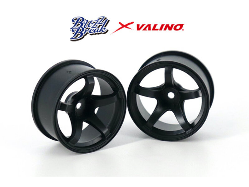 Overdose R-SPEC Valino N560 Wheel 26mm / Color: Black / Offset: 7mm (2pcs)