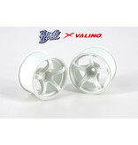 Overdose R-SPEC Valino N560 Wheel 30mm / Color: White / Offset: 9mm (2pcs)
