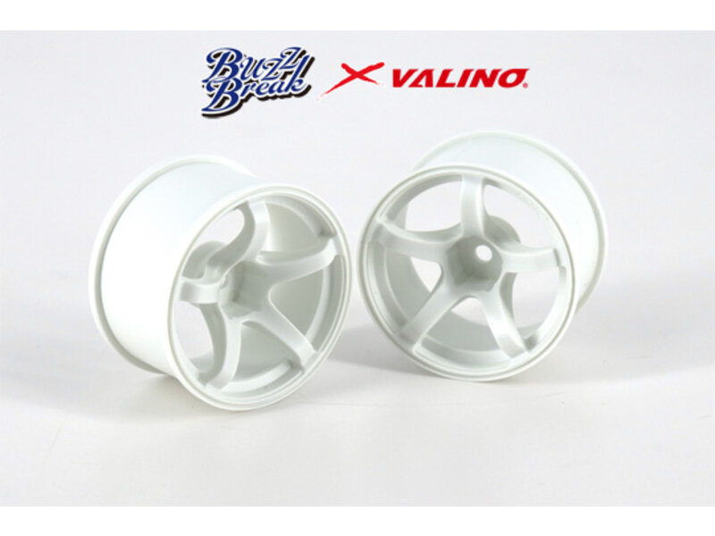 Overdose R-SPEC Valino N560 Wheel 30mm / Color: White / Offset: 9mm (2pcs)