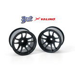 Overdose R-SPEC Valino N820S Wheel 30mm / Color: Black / Offset: 9mm (2pcs)