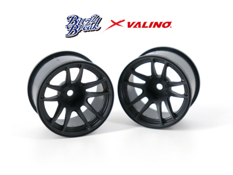 Overdose R-SPEC Valino N820S Wheel 30mm / Color: Black / Offset: 9mm (2pcs)