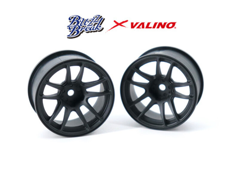Overdose R-SPEC Valino N820S Wheel 26mm / Color: Black / Offset: 7mm (2pcs)