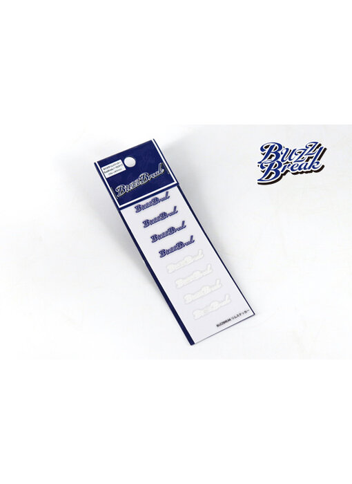 Overdose Cut-Out Rim Sticker BuzzBreak Standard Type Blue-White