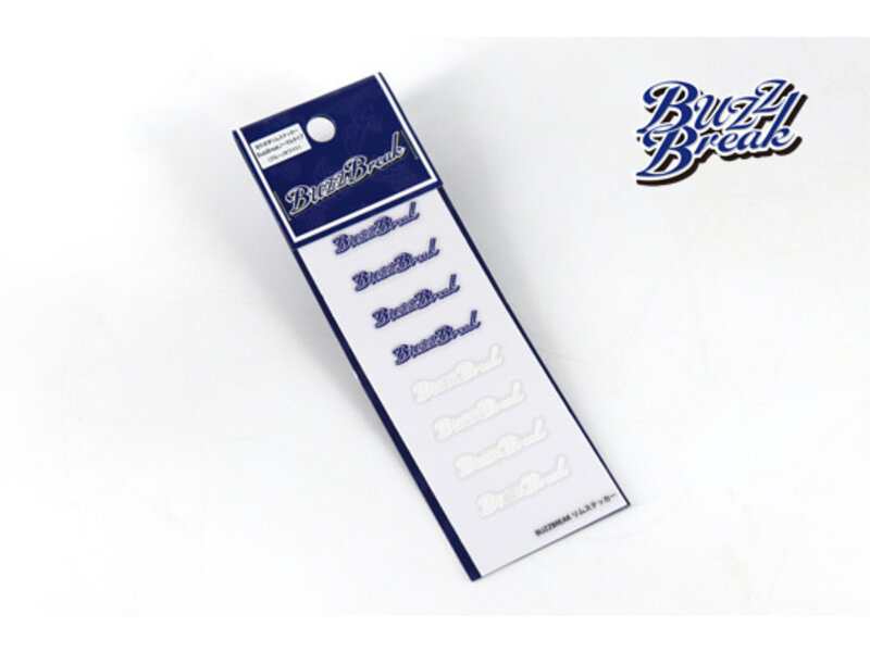 Overdose Cut-Out Rim Sticker BuzzBreak Standard Type Blue-White