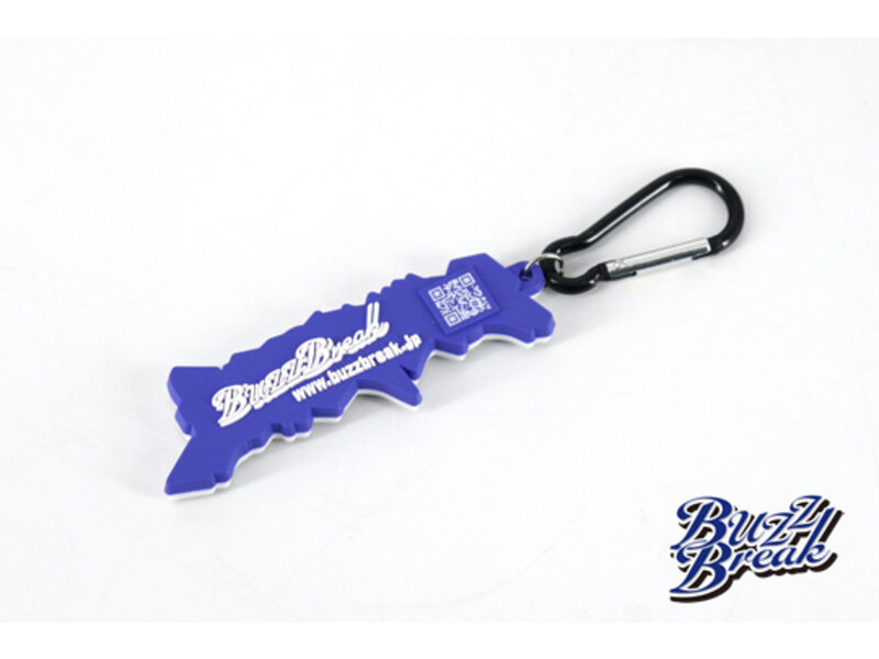Overdose Rubber Keychain BuzzBreak C Graffiti Type