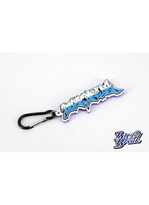 Overdose Rubber Keychain BuzzBreak C Graffiti Type