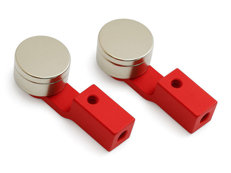 WRAP-UP Next 0808-FD - Short Low-Height Body Mount with Magnet / Red