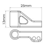 WRAP-UP Next 0811-FD - Dual-Purpose Arm / Purple