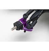 Yokomo Y2-415SAP - Aluminium Light Weight SP Steering Block for RD/SD Series / Purple