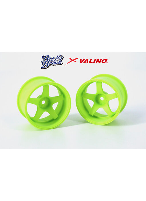 Overdose R-SPEC Valino GV117D Wheel 30mm / Lime Yellow / 9mm (2)