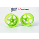 R-SPEC Valino GV117D Wheel 30mm / Lime Yellow / 9mm (2)
