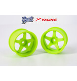 Overdose R-SPEC Valino GV117D Wheel 26mm / Color: Lime Yellow / Offset: 7mm (2pcs) Overdose R-SPEC Valino GV117D Wheel 26mm / Color: Lime Yellow / Offset: 7mm (2pcs)