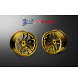 Overdose Valino N820S Wheel 26mm / Color: BB Chrome Gold / Offset: 7mm (2pcs) Overdose Valino N820S Wheel 26mm / Color: BB Chrome Gold / Offset: 7mm (2pcs)