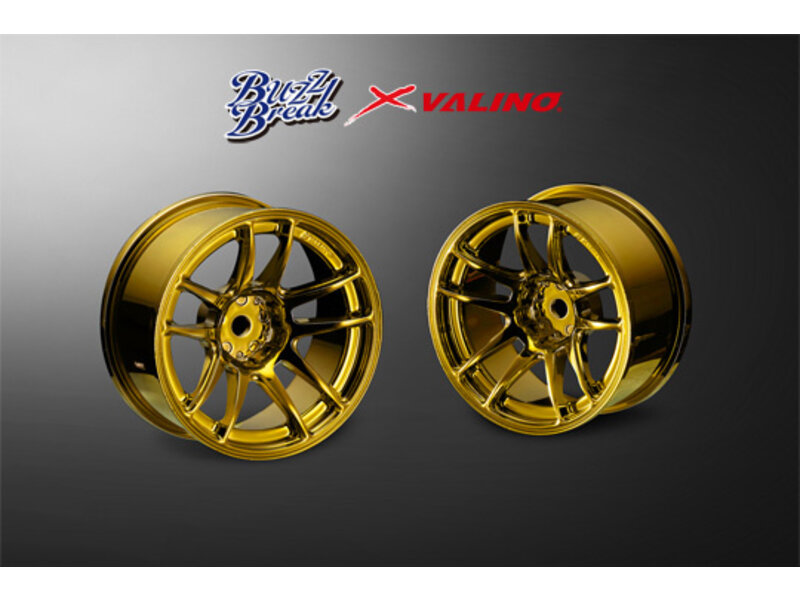 Overdose Valino N820S Aluminum Wheel 26mm / Color: BB Chrome Gold / Offset: 7mm (2pcs)