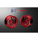 Overdose Valino N820S Wheel 26mm / Color: BB Chrome Red / Offset: 7mm (2pcs) Overdose Valino N820S Wheel 26mm / Color: BB Chrome Red / Offset: 7mm (2pcs)