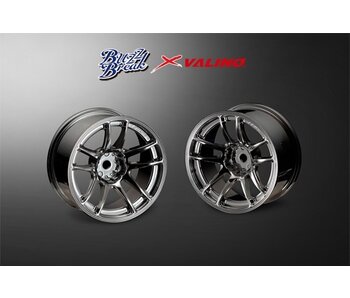 Overdose Valino N820S Alum. Wheel 26mm / BB Chrome Silver / 7mm (2)