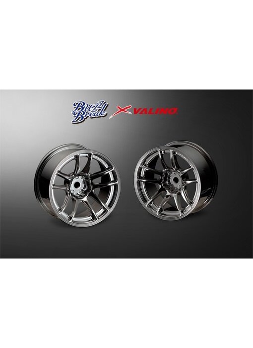 Overdose Valino N820S Alum. Wheel 26mm / BB Chrome Silver / 7mm (2)