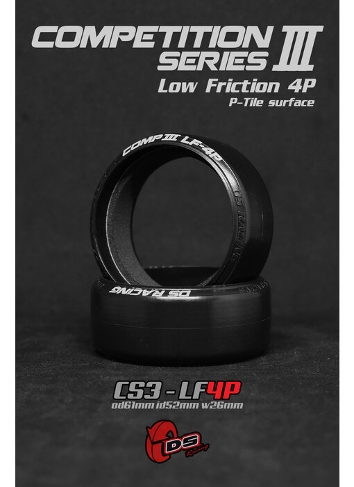 DS Racing Drift Tire Comp III LF-4P