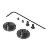 WRAP-UP Next 0816-FD - Air Valve Adjustable Shock Top for SG/RDX/OD / Black (2pcs)