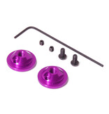WRAP-UP Next 0818-FD - Air Valve Adjustable Shock Top for SG/RDX/OD / Purple (2pcs)