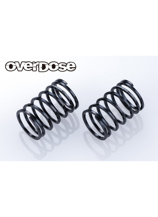 Overdose 4Edge Shock Spring 1.2-2575 φ1.2, 7.5 Coil, 25mm (2)
