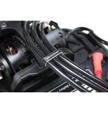 Yokomo ZC-WGB3 - Aluminium Wire Guide with 3 Holes for 12 AWG wire / Black