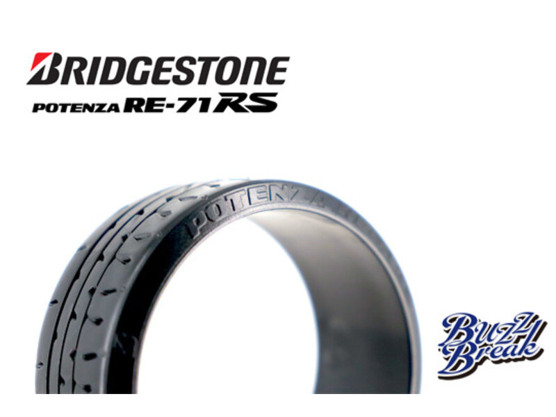 Overdose Bridgestone Potenza RE-71RS Drift Tire 30mm (2pcs)