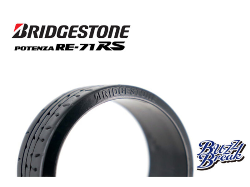 Overdose Bridgestone Potenza RE-71RS Drift Tire 30mm (2pcs)