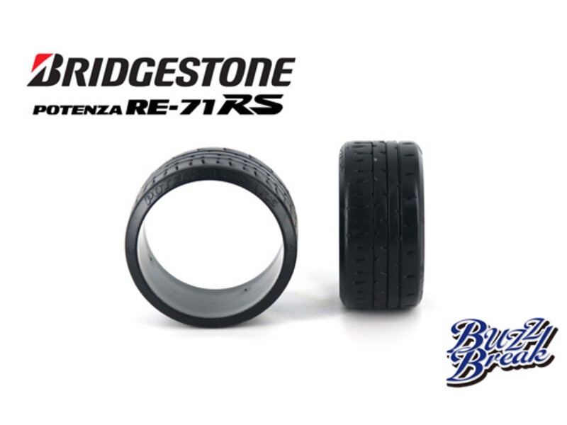 Overdose Bridgestone Potenza RE-71RS Drift Tire 30mm (2pcs)
