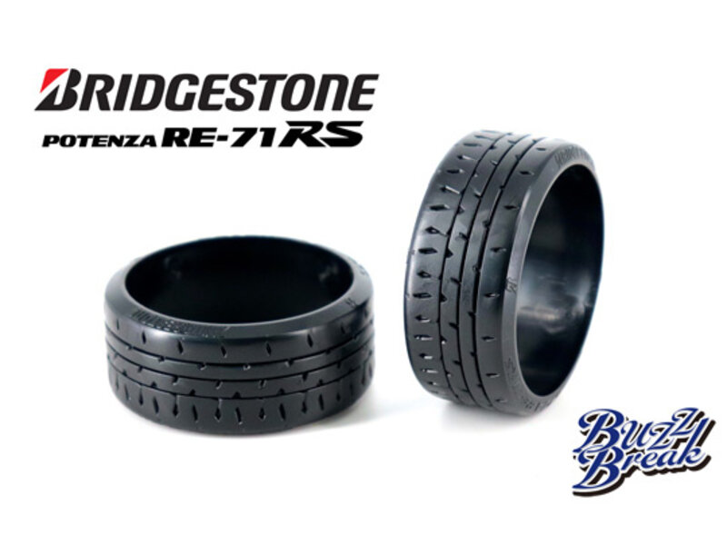 Overdose Bridgestone Potenza RE-71RS Drift Tire 26mm (2pcs)