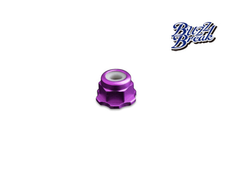 Overdose BuzzBreak BB Lock Nut / Color: Purple (4pcs)