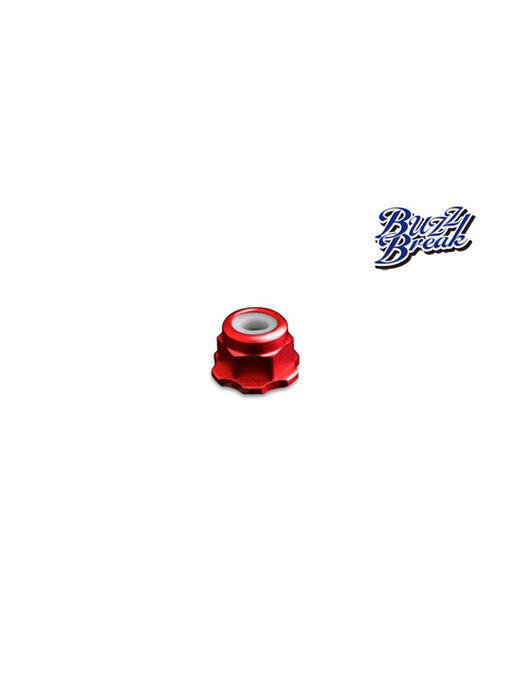 Overdose BuzzBreak BB Lock Nut / Red (4)