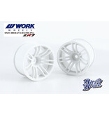 Overdose Work Emotion ZR7 Wheel 30mm / Color: White / Offset: 9mm (2pcs)
