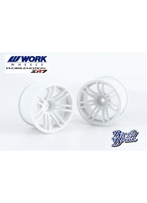 Overdose Work Emotion ZR7 Wheel 30mm / White / 9mm (2)