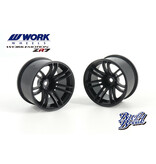 Overdose Work Emotion ZR7 Wheel 30mm / Color: Black / Offset: 9mm (2pcs)